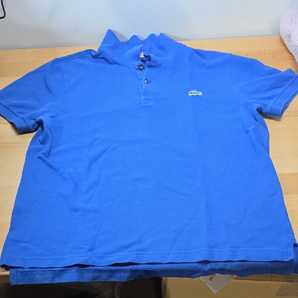 Lacoste Blue Short Sleeve Tee